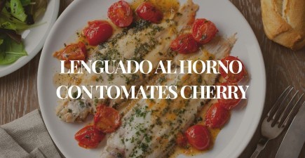 Lenguado al horno con tomates cherry: una receta fácil y deliciosa